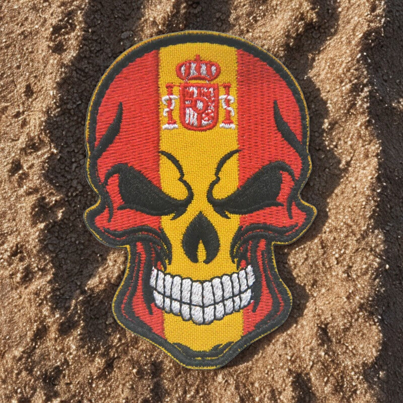 Collection Écusson Espagne - Patchs Tactiques Spartiate & Skull