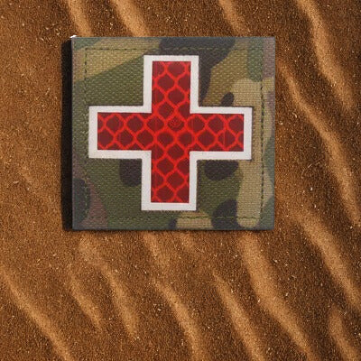 Insigne "Medic" Rétro-Réfléchissant - Patch Premier Soin pour TIC
