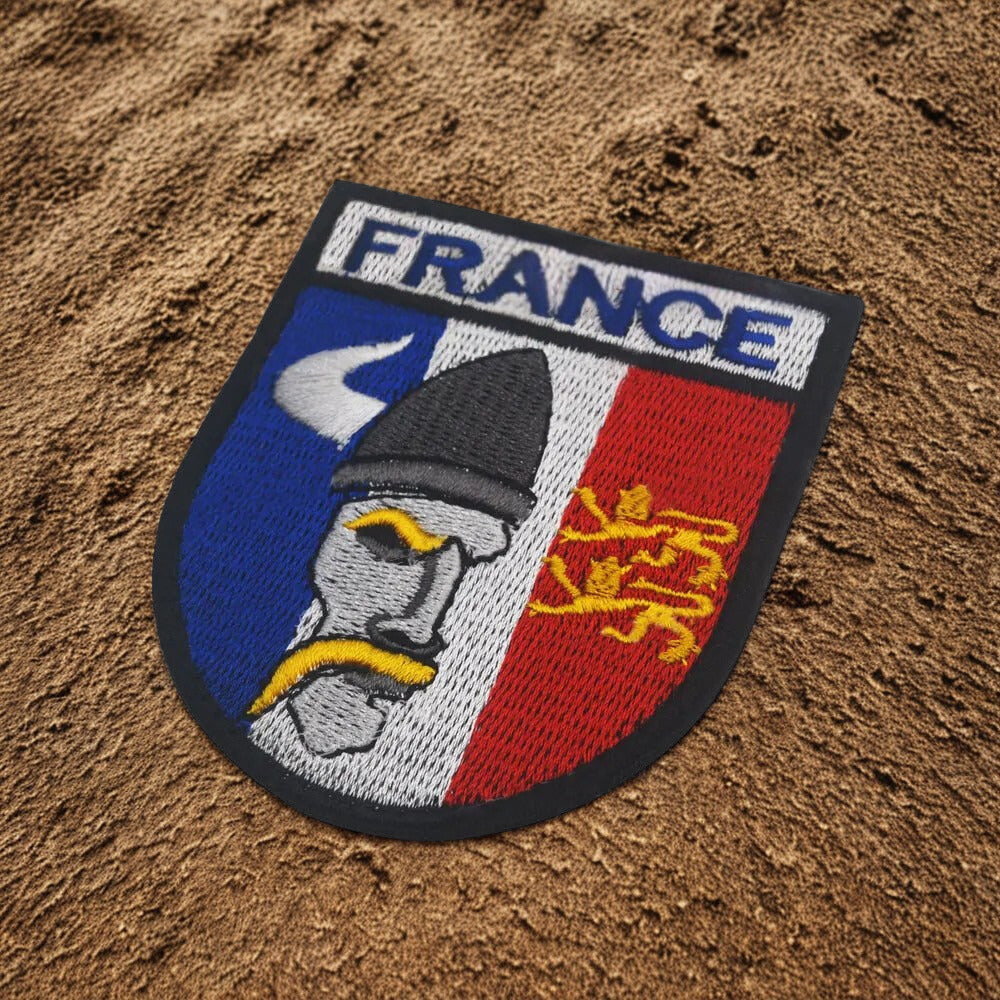 Patchs Drapeau Français Brodés - Écussons Tricolores Classiques