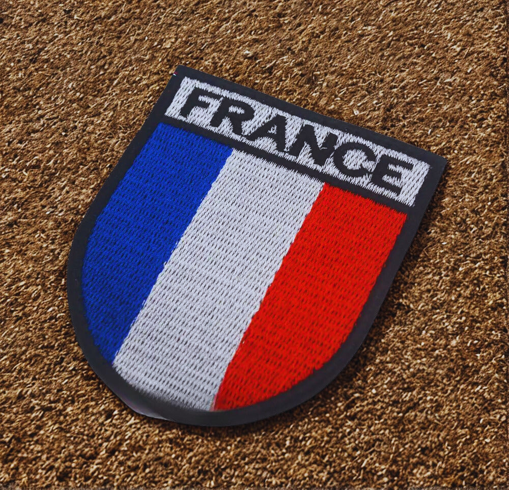Patchs Drapeau Français Brodés - Écussons Tricolores Classiques