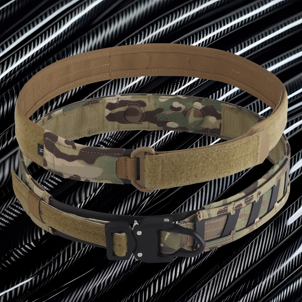 Ceinture Tactique de Combat avec Boucle Cobra et Système MOLLE