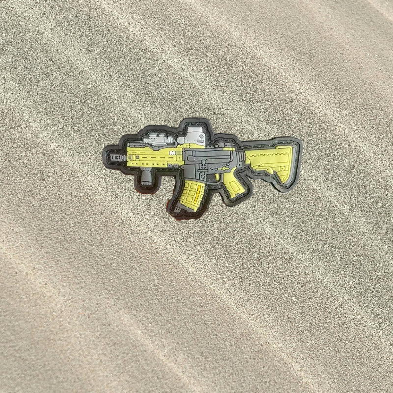 Patch "Honey Badger" PDW - Écusson de Fusil d'Assaut en PVC 3D