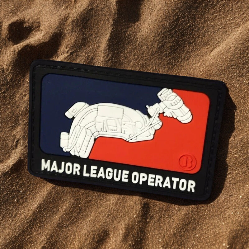 Patch "Major League Operator" - Écusson Parodie du Logo MLB