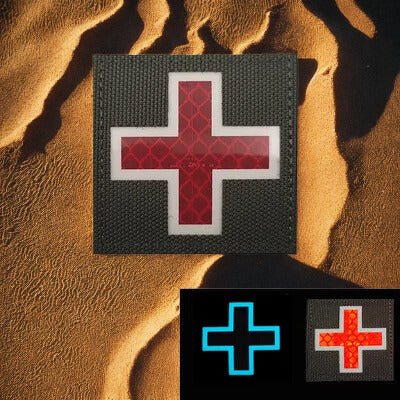 Insigne "Medic" Rétro-Réfléchissant - Patch Premier Soin pour TIC