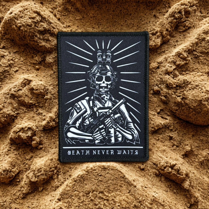 Patch "Opérateur Reaper" - Écusson Skull avec JVN (Vision Nocturne)