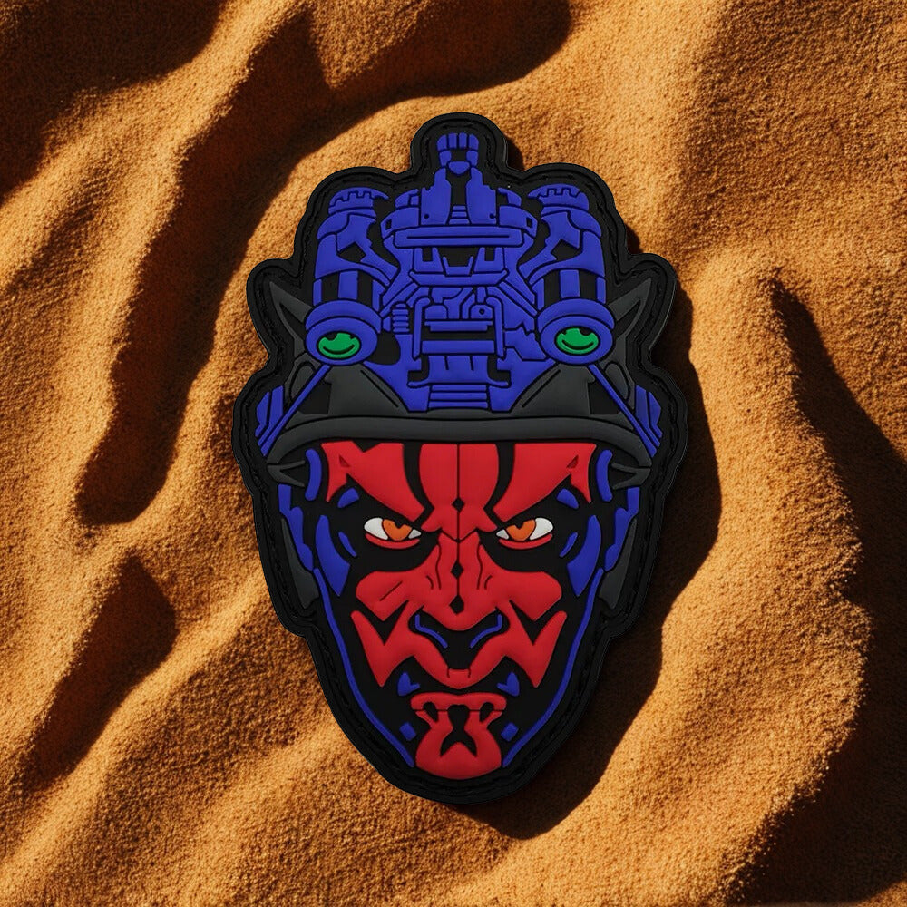 Patch "Seigneur du Mal V2" - Écusson de Guerrier Galactique en PVC 3D