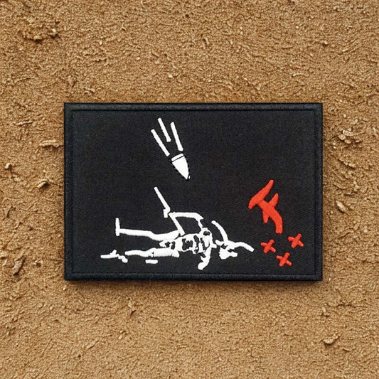 Patch Moral "FAFO" - Écusson moral de drapeau pirate
