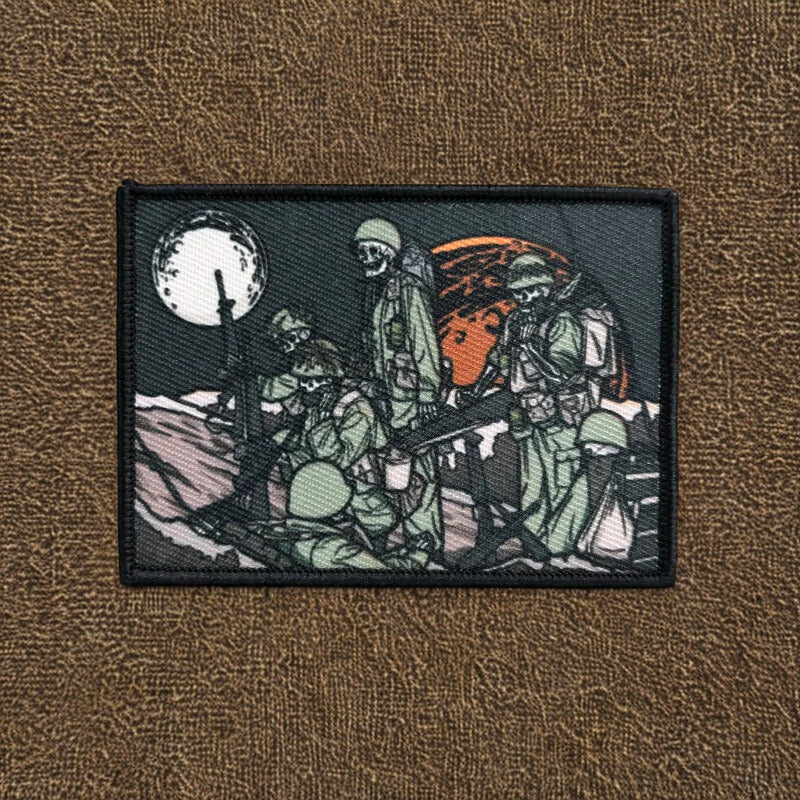 Collection de Patchs "Opérateurs Squelettes" - Écussons Artistiques