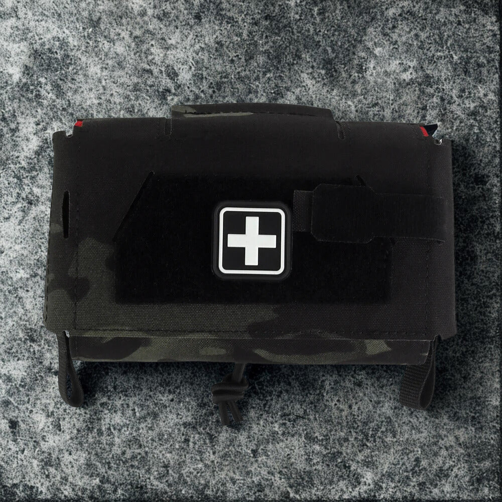 Pochette Tactique pour TIC / IFAK - Support MOLLE et Panneau Extractible