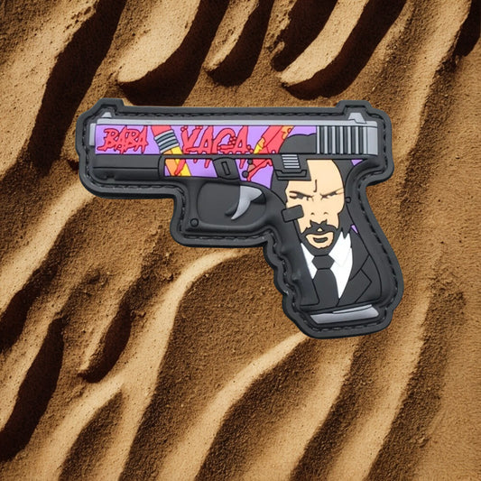 Patch Pistolet "Baba Yaga" - Écusson Inspiré de John Wick