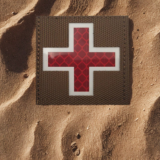 Insigne "Medic" Rétro-Réfléchissant - Patch Premier Soin pour TIC