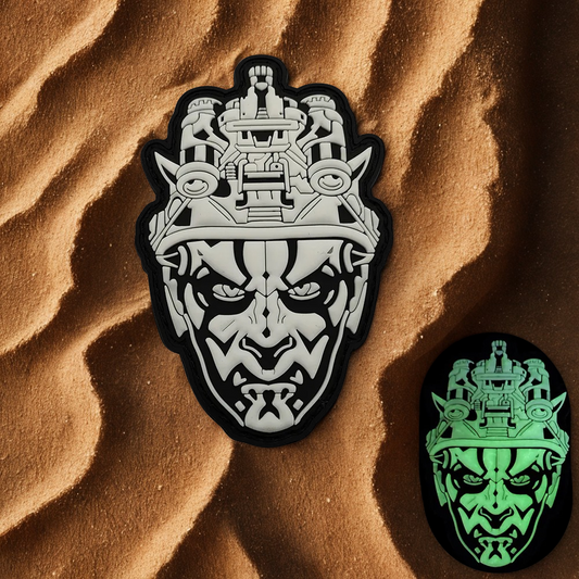 Patch "Seigneur du Mal V2" - Écusson de Guerrier Galactique en PVC 3D