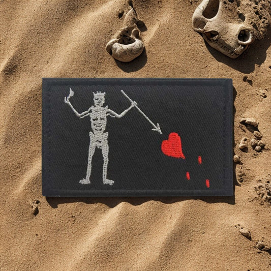 Patch Drapeau Pirate de Barbe Noire (Blackbeard