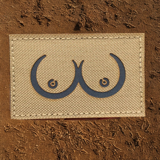 Patch IR Moral "Boobs" - Écusson Humoristique Infrarouge