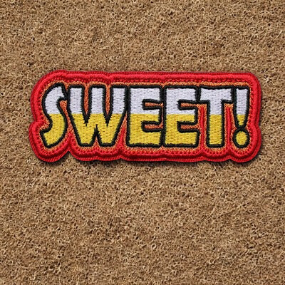 Patch "SWEET!" - Écusson de Victoire Rétro Gaming
