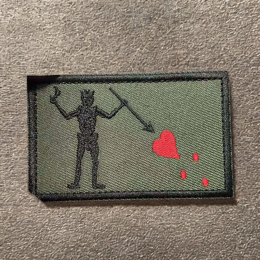 Patch Drapeau Pirate de Barbe Noire (Blackbeard