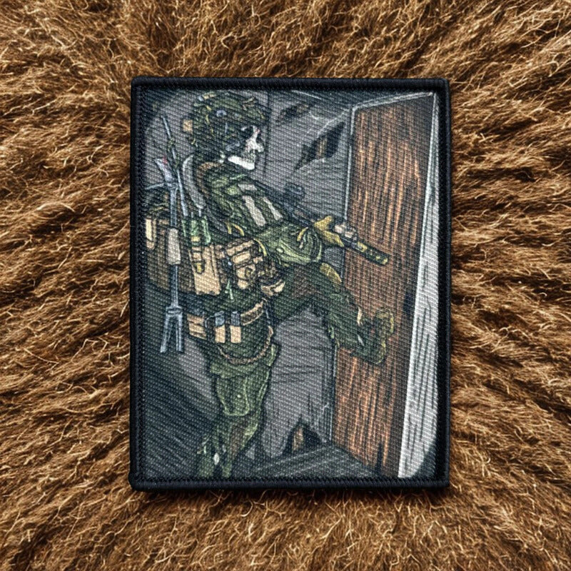 Collection de Patchs "Opérateurs Squelettes" - Écussons Artistiques