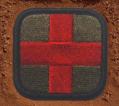 Insigne "Medic" pour Trousse de Secours(TIC) - Patch Militaire à Velcro