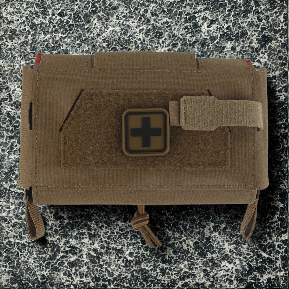 Pochette Tactique pour TIC / IFAK - Support MOLLE et Panneau Extractible