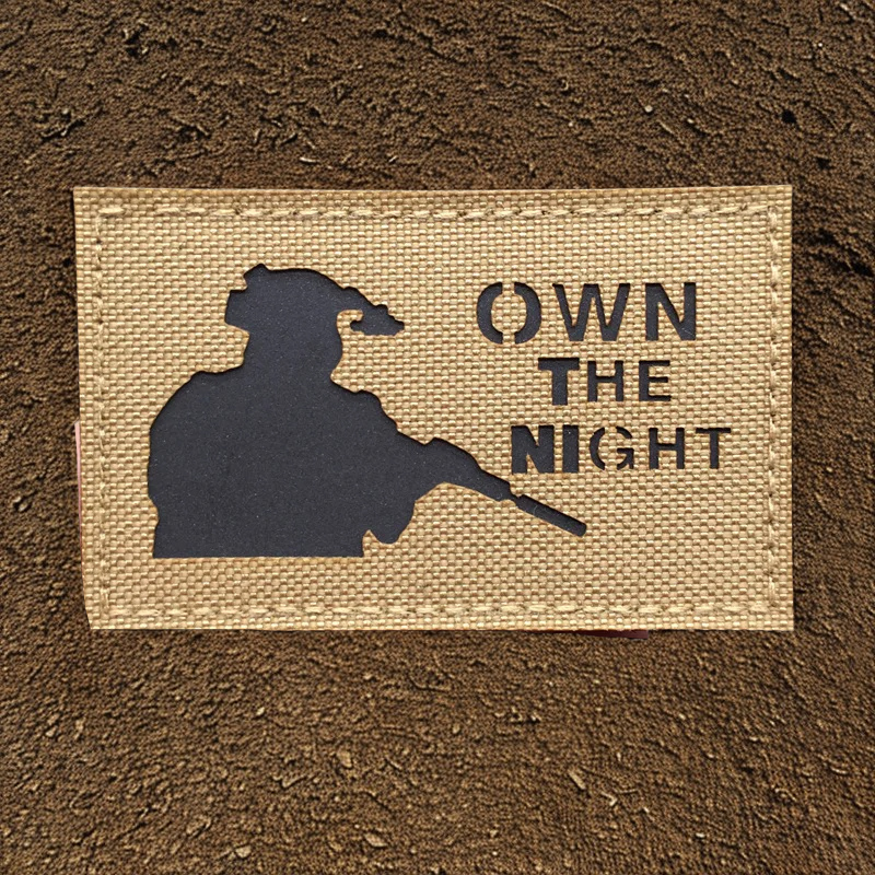 Patch Moral "Own The Night" - Écusson pour Vision Nocturne (NVG)