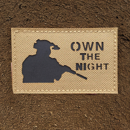 Patch Moral "Own The Night" - Écusson pour Vision Nocturne (NVG)