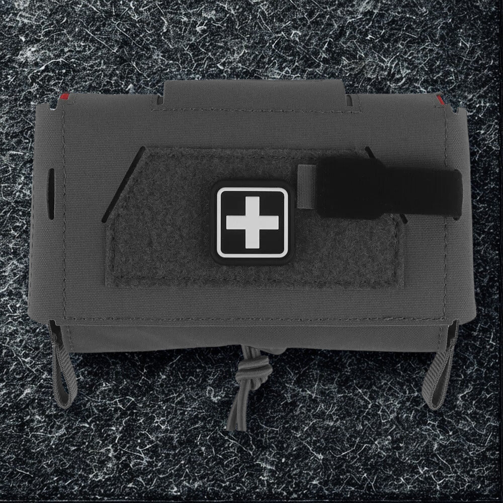 Pochette Tactique pour TIC / IFAK - Support MOLLE et Panneau Extractible
