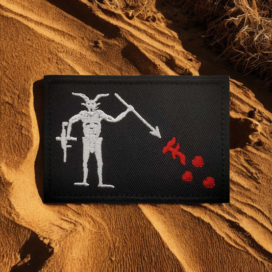 Patch Pirate du Diable - Écusson "Le Cœur et la Lance"