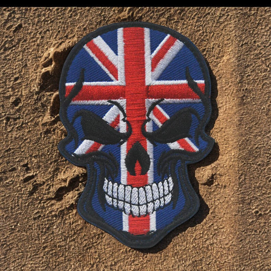 Patch Drapeau Anglais (UK) Brodé - Écusson Union Jack Tactique