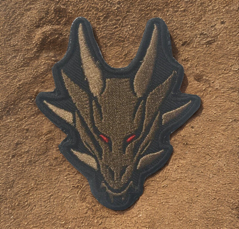 Patch "Dragon du QG" - Écusson de la Mascotte Officielle