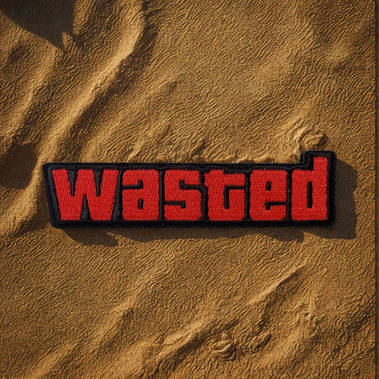 Patch "Wasted" - Écusson du "Game Over" de GTA (Grand Theft Auto)