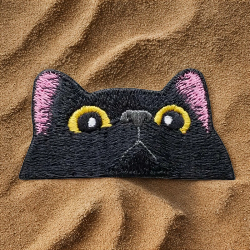 Patch Moral Chat Observateur - Insigne Tactique Brodé & PVC