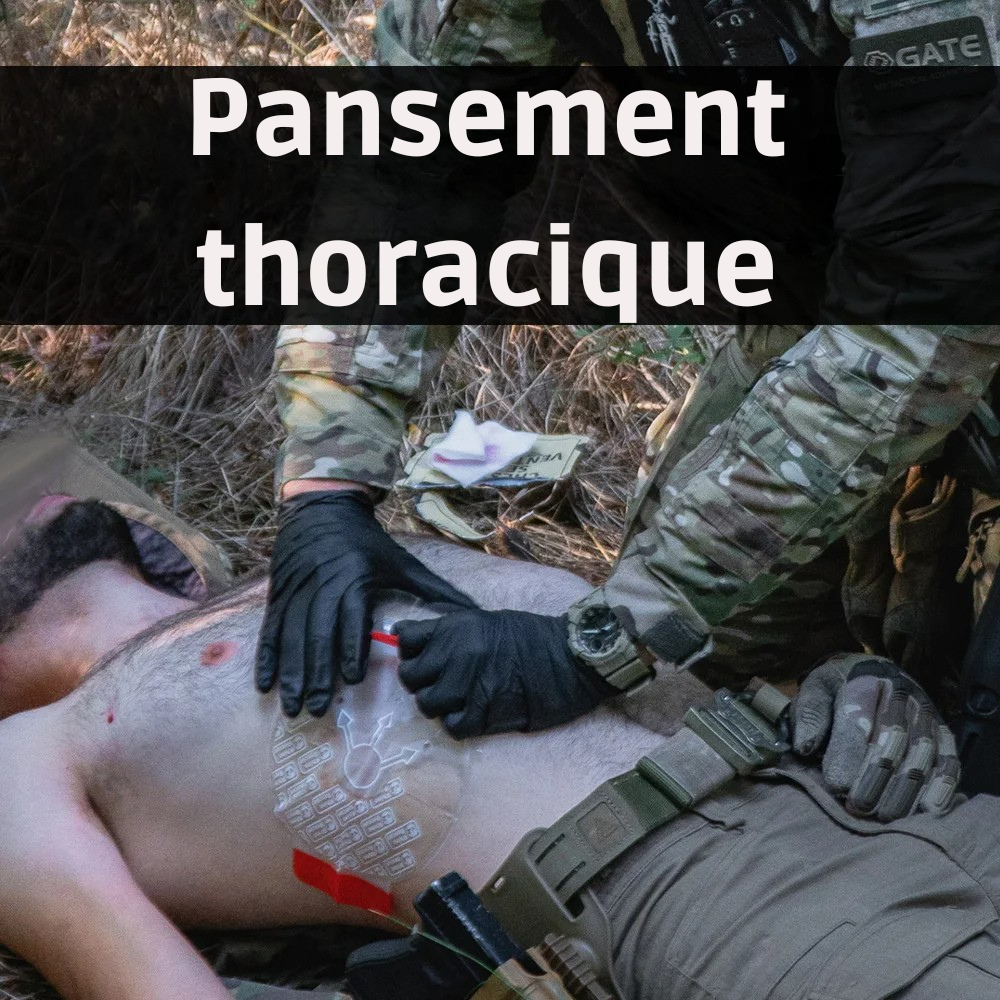 Trousse de Premiers Soins (TIC) Militaire Complète - Kit IFAK Garni