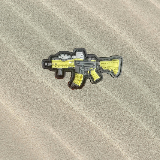Patch "Honey Badger" PDW - Écusson de Fusil d'Assaut en PVC 3D