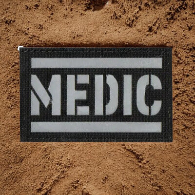 Patch "MEDIC" Tactique - Écusson Médical