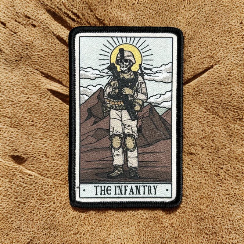 Collection de Patchs "Tarot Tactique" - Arcanes du Guerrier Moderne