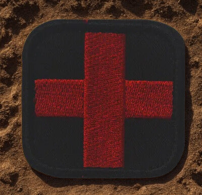 Insigne "Medic" pour Trousse de Secours(TIC) - Patch Militaire à Velcro