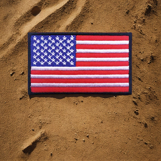 Patchs du Drapeau Américain (USA) - Écussons Tactiques & Moraux