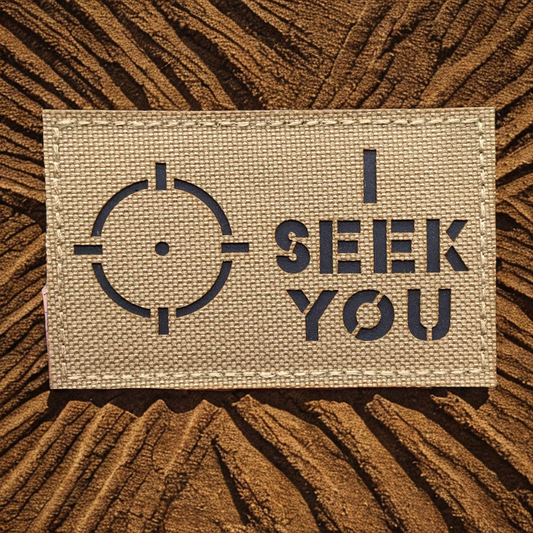 Patch IR Moral "I Seek You" (ICQ) - Écusson Infrarouge Tactique