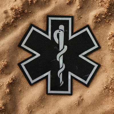 Écusson Étoile de Vie - Patch Médical PVC