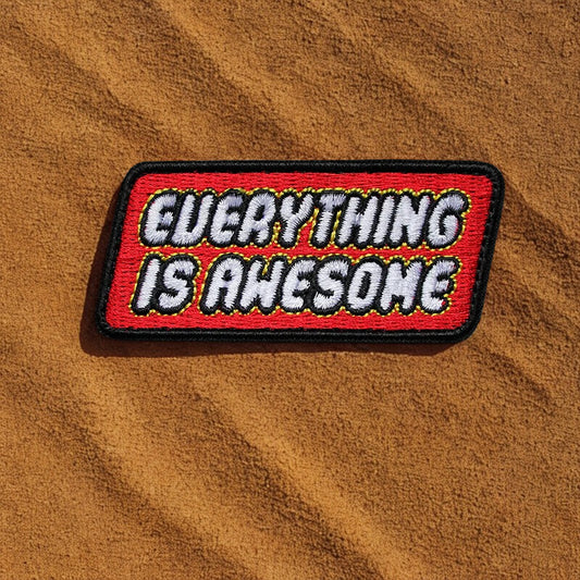 Patch "Everything is Awesome" - Écusson du Film LEGO Brodé