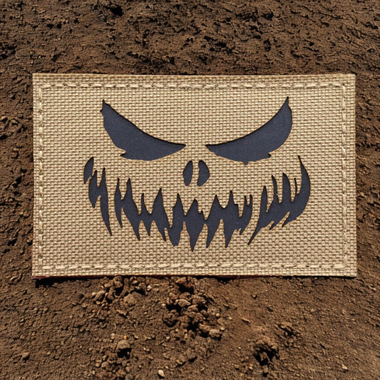 Patch IR "Jack-o'-lantern" - Écusson d'Halloween Effrayant