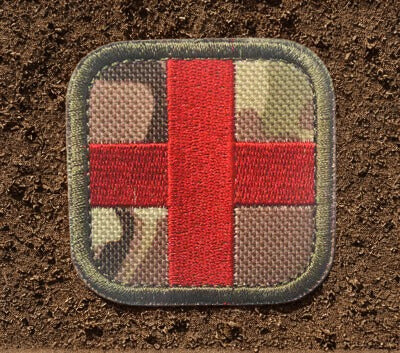 Insigne "Medic" pour Trousse de Secours(TIC) - Patch Militaire à Velcro