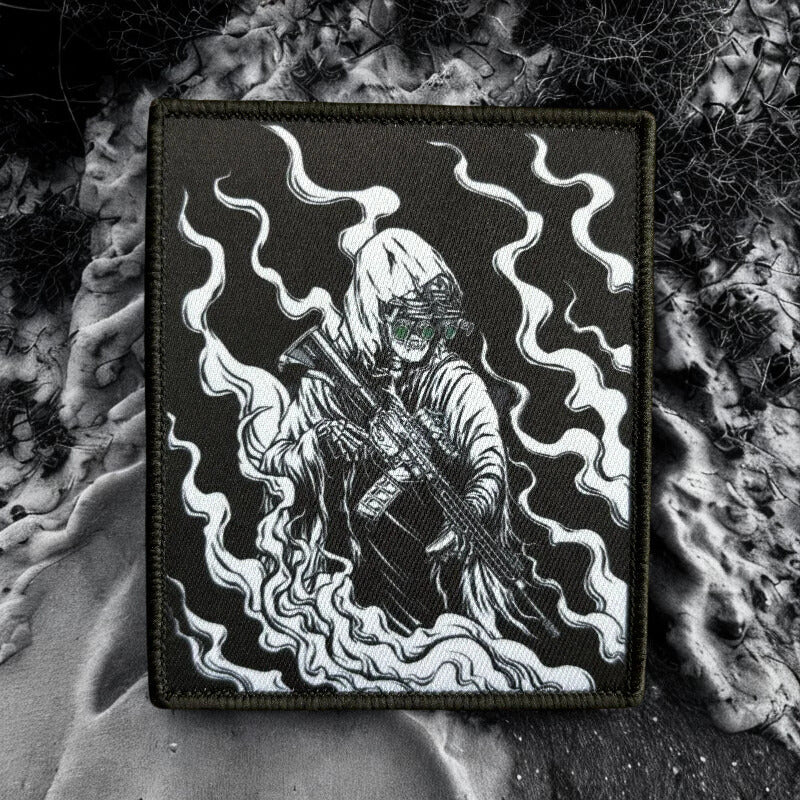 Patch Moral "Le Faucheur" - Écusson de l'Opérateur Fantôme