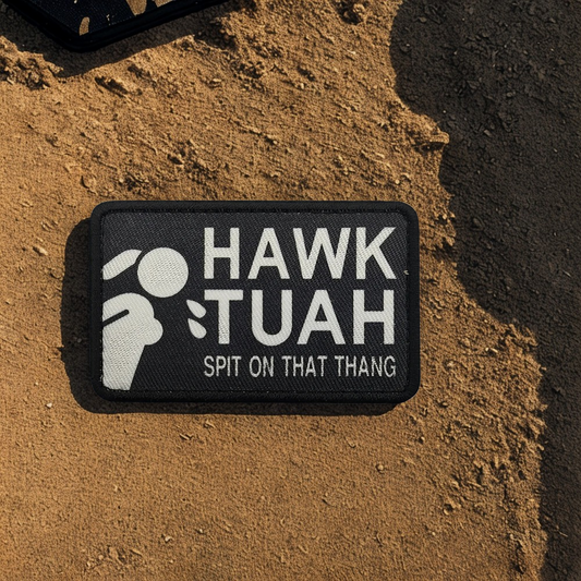 Patch "Hawk Tuah" - Écusson Meme "Spit on That Thang"
