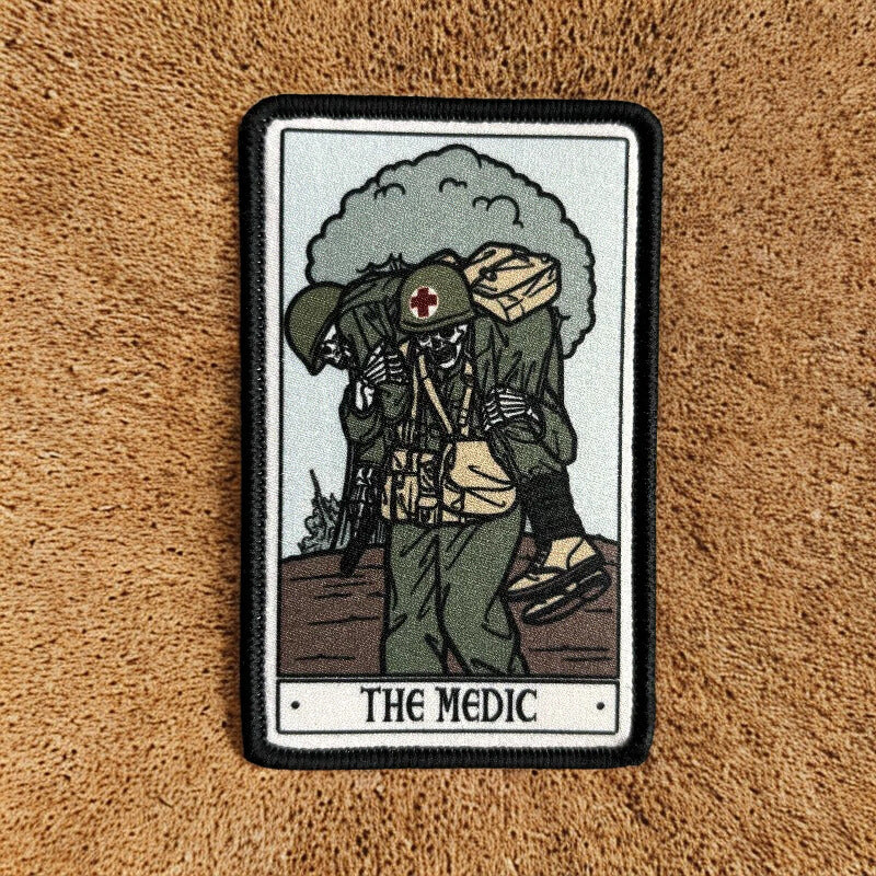 Collection de Patchs "Tarot Tactique" - Arcanes du Guerrier Moderne