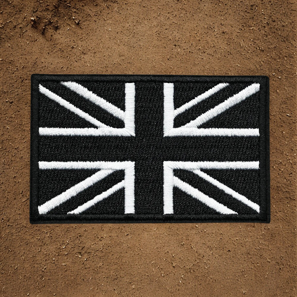Patch Drapeau Anglais (UK) Brodé - Écusson Union Jack Tactique